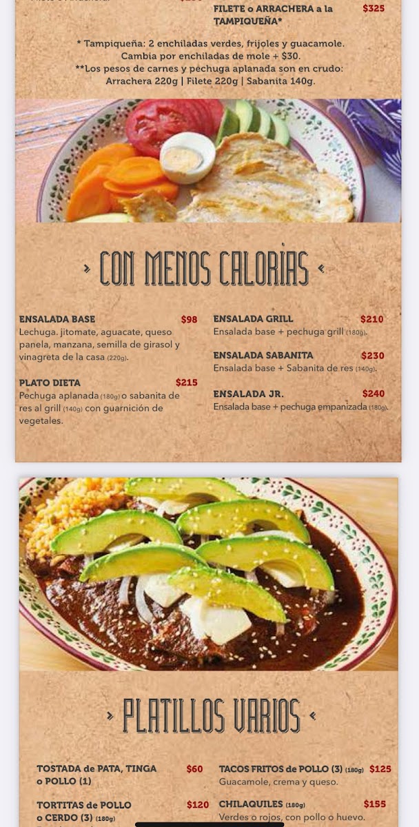 Las Chalupitas Menu - Image 5